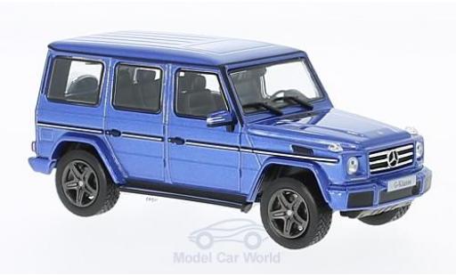 Mercedes Classe G 1/43 Norev (W463) metallic blue diecast model cars