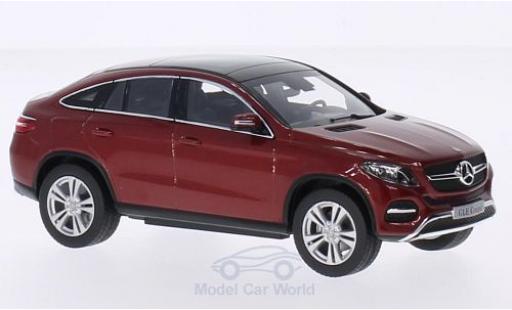 Mercedes Classe GLE 1/43 Norev GLE Coupe (C292) metallic red diecast model cars