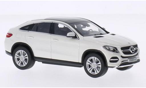 Mercedes Classe GLE 1/43 Norev GLE Coupe (C292) white diecast model cars