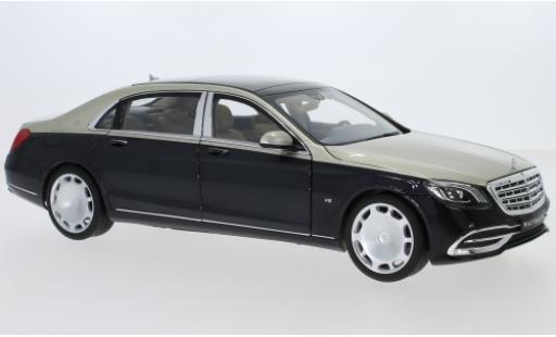 Diecast model cars Mercedes Classe S 1/18 Norev Maybach S 650 (X222) metallic beige/metallic blue Mercedes Classe S 1/18 Norev Maybach S 650 (X222) metallic beige/metallic blue diecast model cars