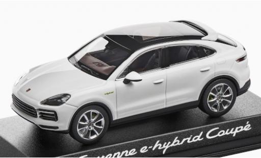 Porsche Cayenne e-hybrid 1/43 Norev e-hybrid Coupe white 2019 diecast model cars
