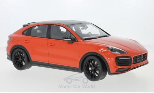 Porsche Cayenne S 1/18 Norev S Coupe orange 2019 diecast model cars