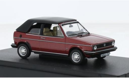 Diecast model cars Volkswagen Golf 1/43 I Norev I Cabriolet metallise rot 1978 1:43 Volkswagen Golf 1/43 I Norev I Cabriolet metallise rot 1978 1:43 diecast model cars
