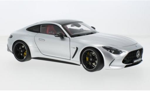 Mercedes AMG GT 1/18 I NZG 63 (C192) 4MATIC+ silber 1:18 diecast model cars