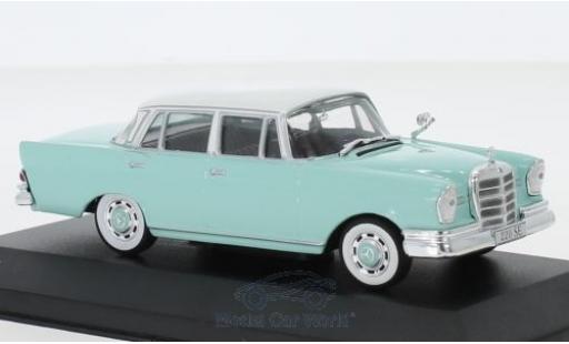 Mercedes 220 1/43 Pct SE (W111) türkis/white 1959 diecast model cars