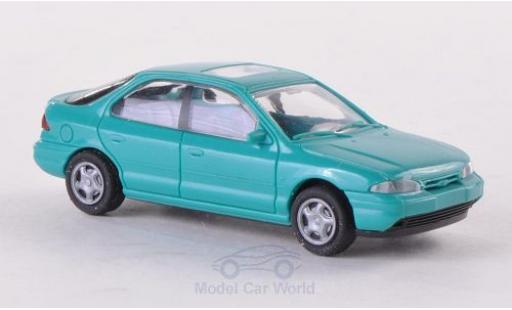 Diecast model cars Ford Mondeo 1/87 Rietze MKI Fließheck türkis 1994 ohne Vitrine Ford Mondeo 1/87 Rietze MKI Fließheck türkis 1994 ohne Vitrine diecast model cars