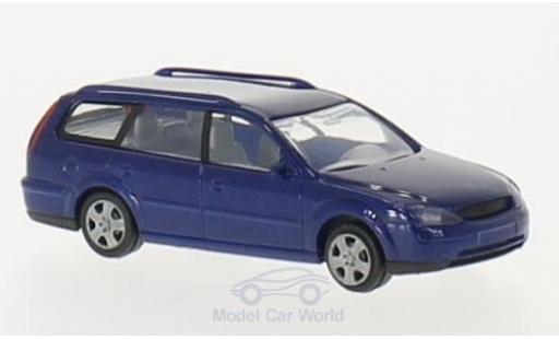 Diecast model cars Ford Mondeo 1/87 Rietze Turnier blue 2000 Ford Mondeo 1/87 Rietze Turnier blue 2000 diecast model cars