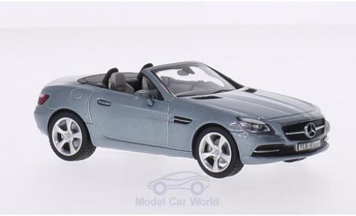 Diecast model cars Mercedes Classe SLK 1/43 Schuco SLK-Klasse (R172) metallic grey 2011 Mercedes Classe SLK 1/43 Schuco SLK-Klasse (R172) metallic grey 2011 diecast model cars