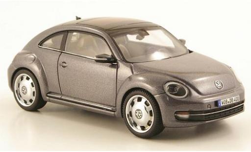 Diecast model cars Volkswagen Beetle 1/43 Schuco metallic grey 2011 Volkswagen Beetle 1/43 Schuco metallic grey 2011 diecast model cars
