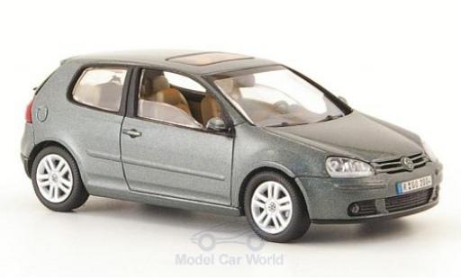 Volkswagen Golf V 1/43 Schuco V metallic green 2003 3-Türig diecast model cars
