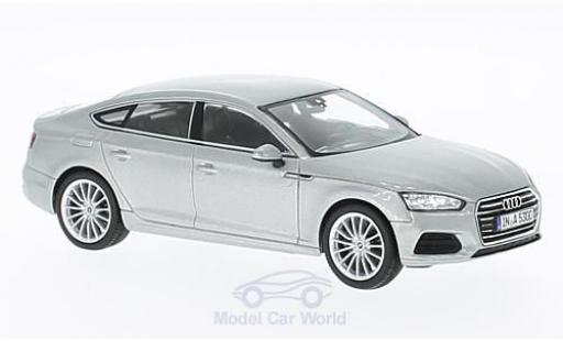 Audi A5 1/43 Spark Sportback grey 2016 diecast model cars