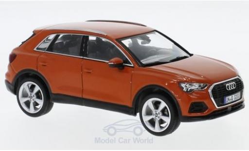 Audi Q3 1/43 Spark orange diecast model cars