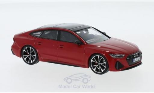Audi RS7 1/43 Spark Sportback red 2019 diecast model cars
