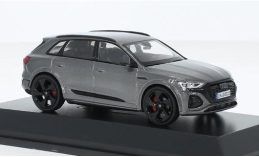 Diecast model cars Audi Q8 1/43 I Spark e-tron metallise grau 2023 Audi Q8 1/43 I Spark e-tron metallise grau 2023 diecast model cars