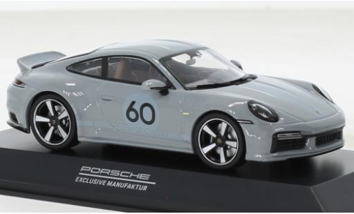 Diecast model cars Porsche 992 1/43 I Spark 911  Sport Classic metallise grey clair 2022 Porsche 992 1/43 I Spark 911  Sport Classic metallise grey clair 2022 diecast model cars