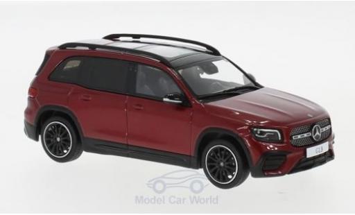 Mercedes Classe G 1/43 Spark GLB (X247) metallic red 2019 diecast model cars