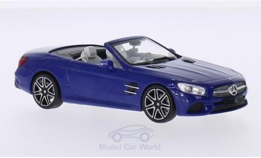 Mercedes Classe SL 1/43 Spark SL (R231) blue 2016 Softtop liegt bei Facelift diecast model cars