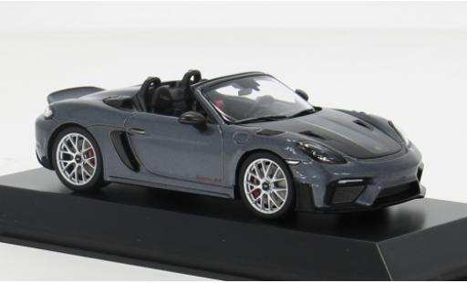 Porsche 718 1/43 I Spark Spyder RS grau 2024 1:43 diecast model cars