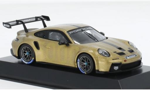 Porsche 992 GT3 1/43 I Spark 911  Cup 5000 matt-gold 2022 1:43 diecast model cars