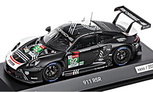 Diecast model cars Porsche 992 RSR 1/43 Spark 911 RSR (991.2) No.92 24h Le Mans 2020 M.Christensen/K.Estre/L.Vanthoor Porsche 992 RSR 1/43 Spark 911 RSR (991.2) No.92 24h Le Mans 2020 M.Christensen/K.Estre/L.Vanthoor diecast model cars