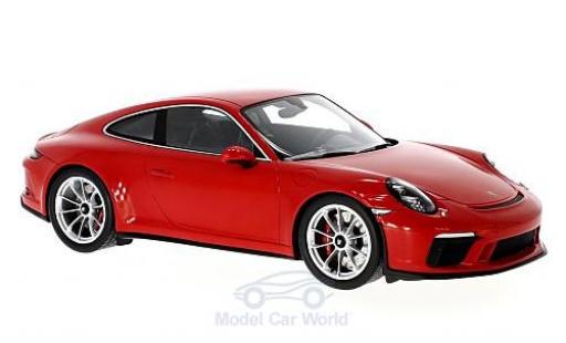 Porsche 991 GT3 1/18 Spark GT3 Touring Package red diecast model cars