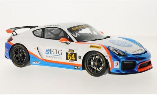 Porsche Cayman GT4 Clubsport 1/18 Spark GT4 Clubsport No.64 Team TGM T.Giovanis/G.Cosmo diecast model cars