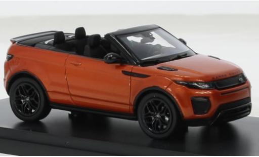 Range Rover Evoque 1/43 I TrueScale Miniatures Land Rover Cabriolet metallise orange 1:43 diecast model cars