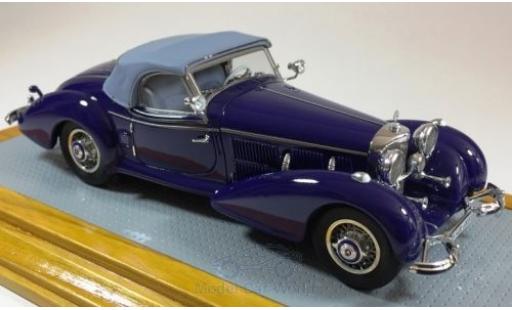 Mercedes 540 1/43 Ilario K Spezial Roadster blue 1939 sn408383 diecast model cars