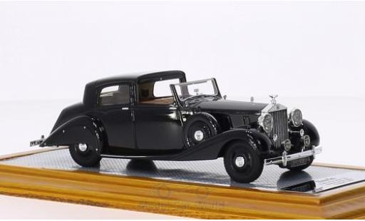 Rolls Royce Phantom 1/43 Ilario III Sedanca De Ville Hooper black RHD 1937 sn 3CP130 diecast model cars