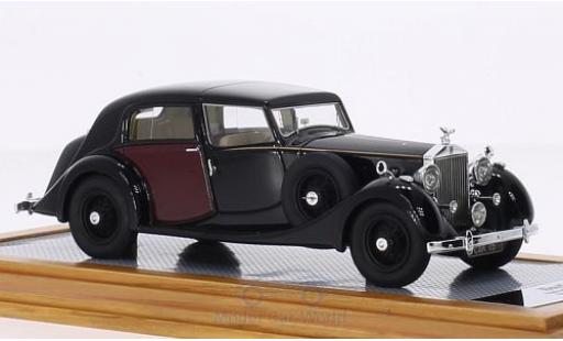 Rolls Royce Phantom 1/43 Ilario III Sedanca de Ville Park Ward black/red RHD 1937 sn3CP192 diecast model cars
