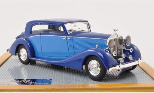 Rolls Royce Phantom 1/43 Ilario III Vesters & Neirinck Coupe blue/blue 1937 diecast model cars