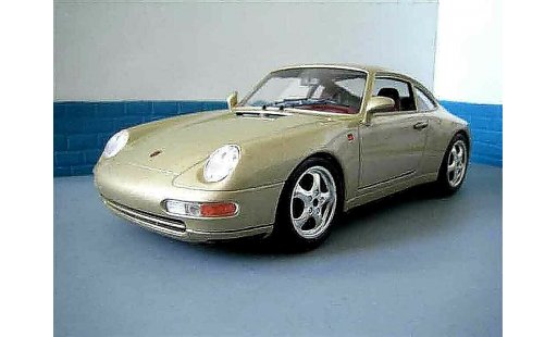 Porsche 911 Carrera 1/18 Burago champagne diecast model cars