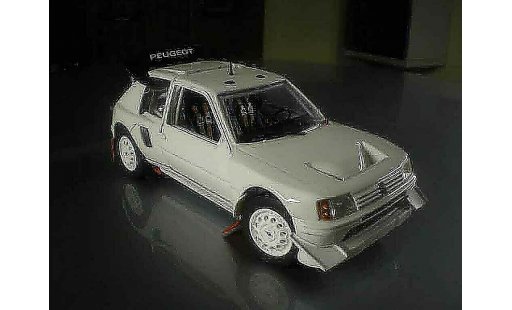 Peugeot 205 Turbo 16 1/18 Solido plain body T16 diecast model cars