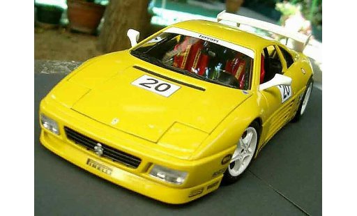Ferrari 348 TB 1/18 Burago race car diecast model cars