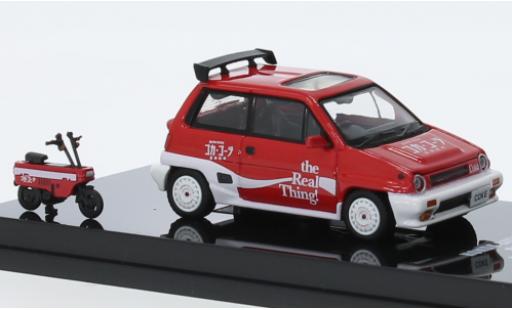 Honda City 1/64 INNO64 Turbo II RHD Coca Cola diecast model cars
