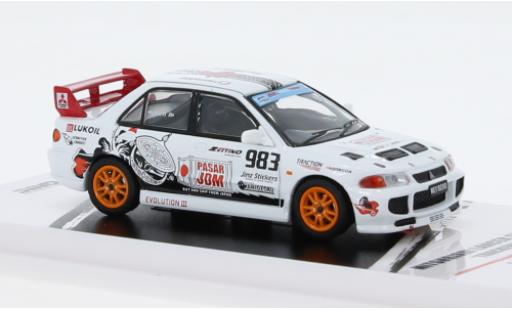 Diecast model cars Mitsubishi Lancer 1/64 INNO64 EVO III RHD Trackerz Racing Mitsubishi Lancer 1/64 INNO64 EVO III RHD Trackerz Racing diecast model cars