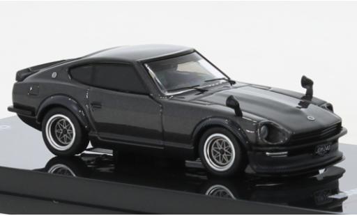 Diecast model cars Nissan Fairlady Z 1/64 INNO64 (S30) metallise grey Nissan Fairlady Z 1/64 INNO64 (S30) metallise grey diecast model cars