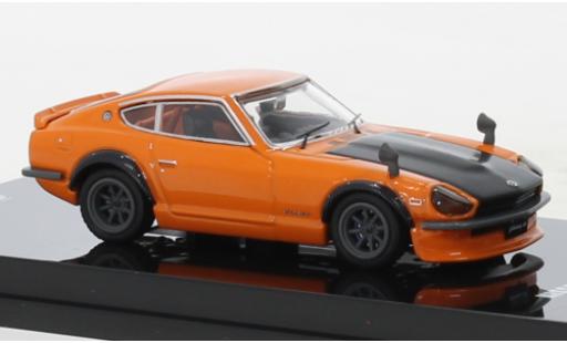Nissan Fairlady Z 1/64 INNO64 (S30) orange/black RHD diecast model cars