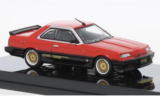 Nissan Skyline 1/64 INNO64 2000 RS-X Turbo (DR30) red/black RHD diecast model cars