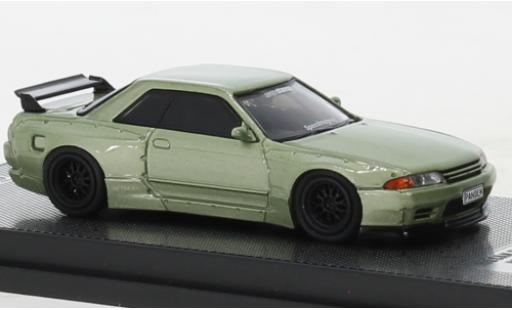Diecast model cars Nissan Skyline 1/64 INNO64 GT-R (R32) Pandem metallise la chaux RHD Nissan Skyline 1/64 INNO64 GT-R (R32) Pandem metallise la chaux RHD diecast model cars