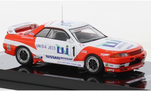 Diecast model cars Nissan Skyline 1/64 INNO64 GT-R (R32) RHD No.1 JTC 1993 Nissan Skyline 1/64 INNO64 GT-R (R32) RHD No.1 JTC 1993 diecast model cars