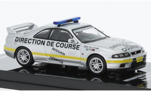 Nissan Skyline 1/64 INNO64 GT-R (R33) RHD Official Pace Car 24h Le Mans 1997 diecast model cars