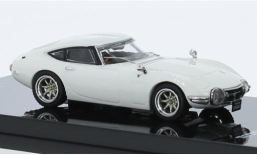 Toyota 2000 GT 1/64 INNO64 (MF10) white RHD diecast model cars