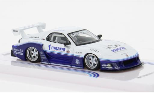 Diecast model cars Mazda RX7 1/64 INNO64 (FD3S) LB-Super Silhouette weiss/blau 2024 1:64 Mazda RX7 1/64 INNO64 (FD3S) LB-Super Silhouette weiss/blau 2024 1:64 diecast model cars