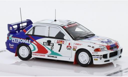 Diecast model cars Mitsubishi Lancer 1/64 INNO64 Evo III No.7 RalliArt Petronas Rally Australia 1996 T.Mäkinen/S.Harjanne Mitsubishi Lancer 1/64 INNO64 Evo III No.7 RalliArt Petronas Rally Australia 1996 T.Mäkinen/S.Harjanne diecast model cars