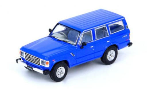 Diecast model cars Toyota Land Cruiser 1/64 INNO64 FJ60 blue RHD Toyota Land Cruiser 1/64 INNO64 FJ60 blue RHD diecast model cars