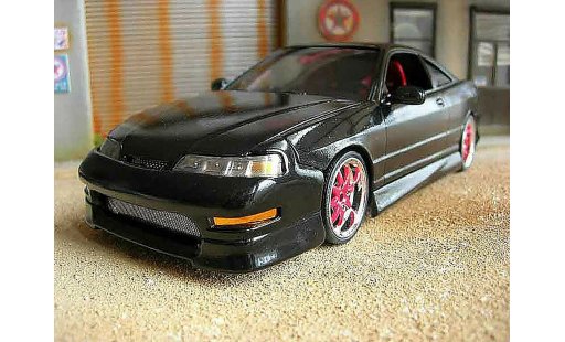 Honda Integra Type R 1/18 Hot Wheels jdm black diecast model cars