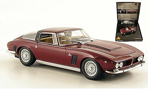 ISO Grifo Base 1/43 Minichamps met. red in Prasentationsbox 1968 diecast model cars