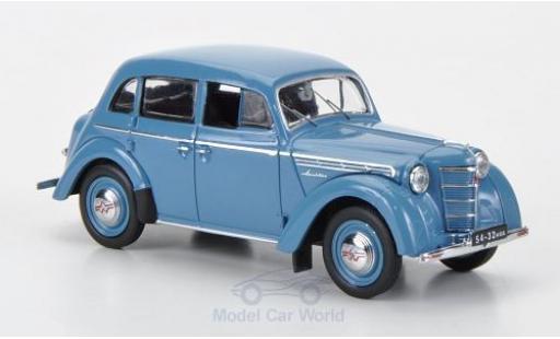 Moskwitsch 400 1/18 IST Models blue 1954 diecast model cars