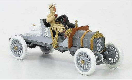 Itala Targa Course 1/43 STF Florio No.3 grey1906 A.Cagno 1907 diecast model cars
